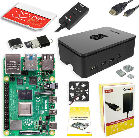 Raspberry Pi 4 4GB Starter PRO Kit - 4GB RAM