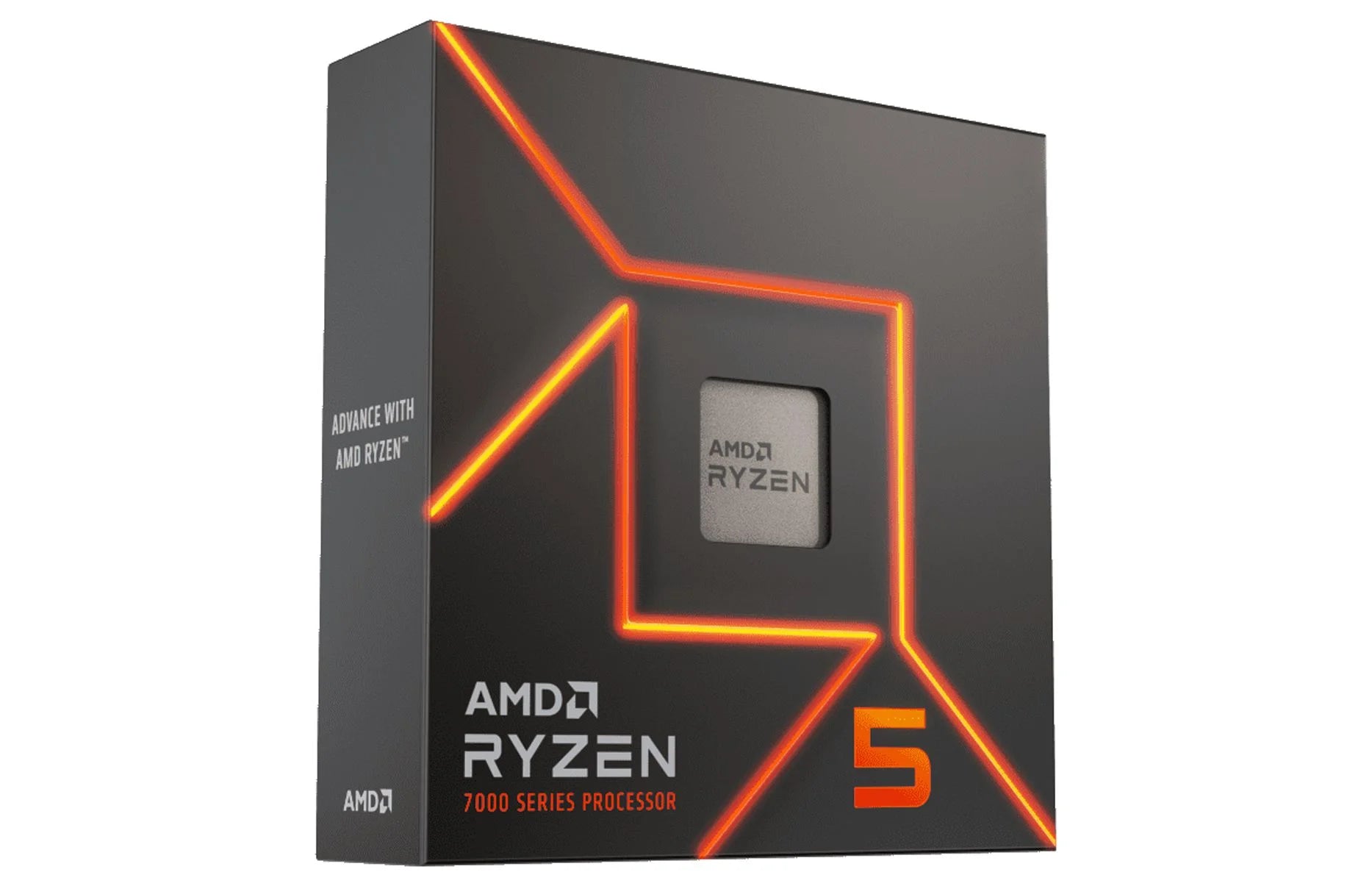 Ryzen 5 7600X - 6 Núcleos 4.7 Ghz - Socket AM5 - Procesador De Escritorio De 105W (100-100000593WOF)